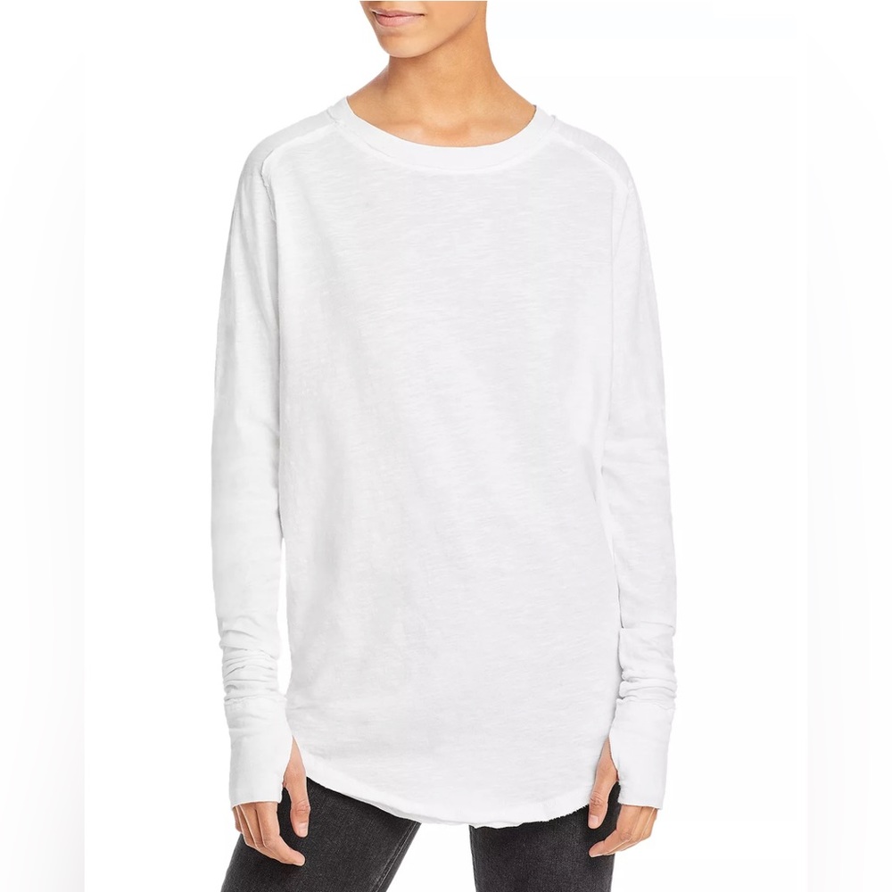 Free People Arden Tee - Optic White - XS - NWT